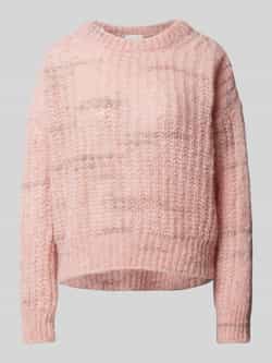 Rich & Royal Gebreide pullover met ronde hals