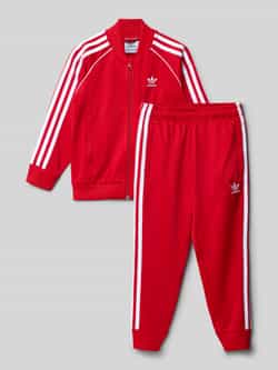 Adidas Originals SST Tracksuit Children Better Scarlet Better Scarlet