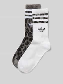 Adidas Originals Sokken met labelprint in een set van 2 paar