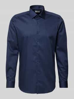 OLYMP Level Five Slim fit zakelijk overhemd met kentkraag
