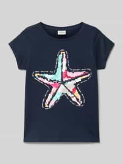 S.Oliver RED LABEL Regular fit T-shirt met interactief design