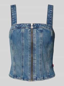 Levi's Jeansbustier met deelbare ritssluiting