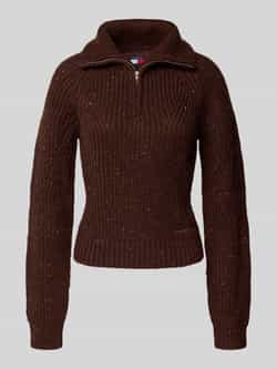 Tommy Jeans Regular fit schipperstrui met wol model 'NEP'