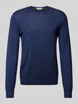 GRAN SASSO Gebreide pullover met ribboorden
