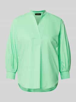 MORE & MORE Blouse met opstaande kraag