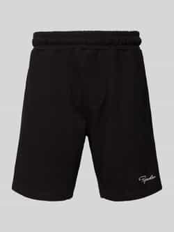 Pegador Sweatshorts met logostitching en steekzakken
