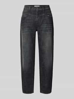 CAMBIO Loose fit jeans met siernaden model 'Elin'
