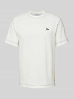 Lacoste T-shirt met labelmotief