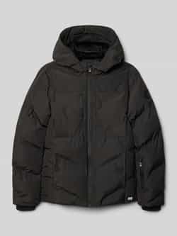 CARS JEANS Regular fit gewatteerd jack met logo-applicatie model 'Grazzo'