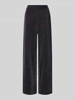 Christian Berg Woman Stoffen broek met glittereffect