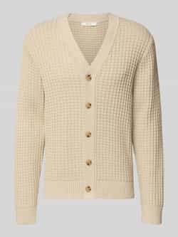 Selected Homme Regular fit gebreid jack van puur katoen model 'TOM'