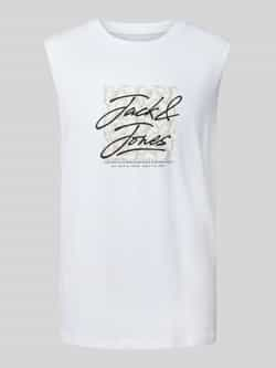 Jack & jones Tanktop met labelprint model 'SPLIT'