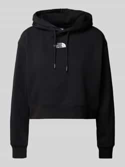 The North Face Essentiële Crop Hoodie voor Vrouwen Black Dames