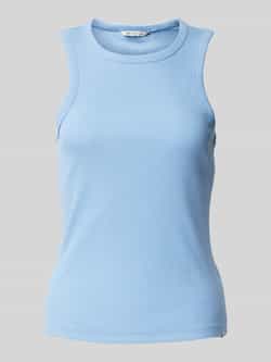 Tom Tailor Denim Regular fit tanktop met katoen