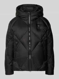 Blauer Usa Donsjack met capuchon model 'LAMARTINE'
