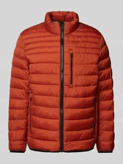 Tom Tailor Regular fit gewatteerd jack met waterafstotende functie