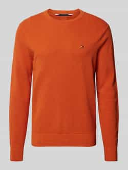 CK Calvin Klein Gebreide pullover met ronde hals