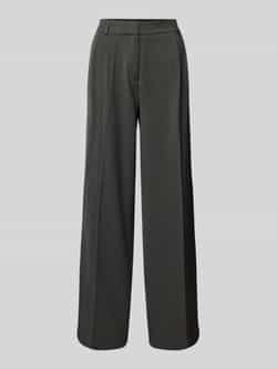 Jake*s Collection Baggy fit stoffen broek met bandplooien model 'Flanell'