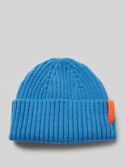 Barts Korte Fisherman Beanie Muts Blue Unisex