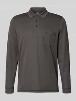 RAGMAN Regular fit poloshirt met borstzak