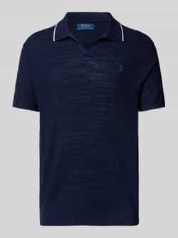 Polo Ralph Lauren Poloshirt met labelstitching model 'JOHNNY'