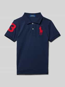 Polo Ralph Lauren Teens Slim fit poloshirt met logostitching