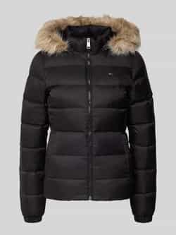 Tommy Jeans Slim fit gewatteerd jack met vulling van dons en veren