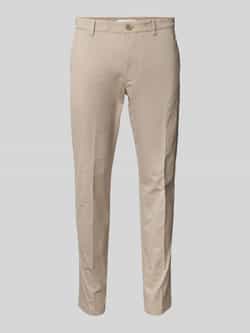 Drykorn Chino met persplooien model 'AJEND'