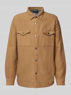 Barbour Regular fit overhemdjack met klepzakken model 'Carrbridge'