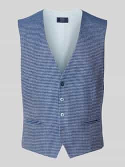 MC NEAL Slim fit gilet met paspelzakken