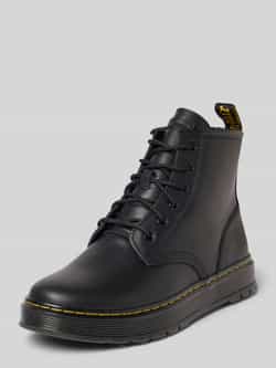 Dr. Martens Boots van leer met labeldetail model 'Chukka'