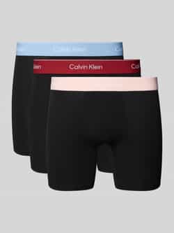 Calvin Klein Underwear Boxershort met elastische band met logo in een set van 3 stuks