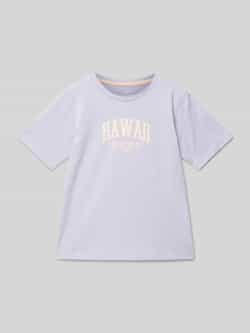 jack & jones T-shirt met labelprint model 'DETROIT'