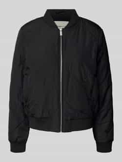 Tom Tailor Denim Regular fit collegejack met doorgestikte naden