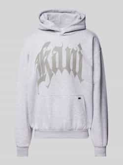 Karl Kani Puffy Oversized Hoodie men Hoodies & Sweaters grijs Maat L Kleding