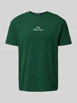 Polo Ralph Lauren Regular fit T-shirt met labelstitching