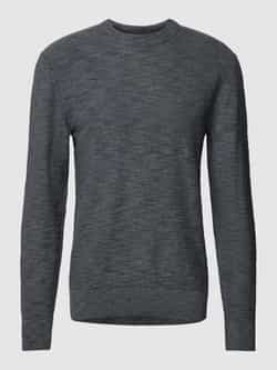 CK Calvin Klein Gebreide pullover met labelbadge