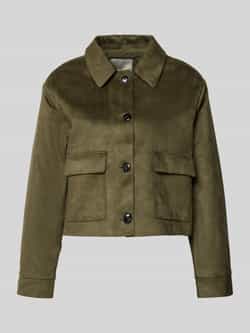 NEO NOIR Regular fit jack met platte kraag model 'Romana'