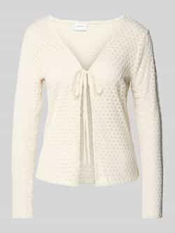 Vila Gebreid jack met V-hals model 'MIRO'