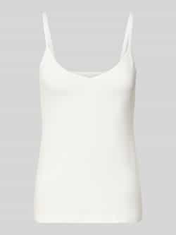 Sloggi Top met afgeronde V-hals