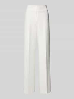 HUGO High waist broek met persplooien model 'Himia'