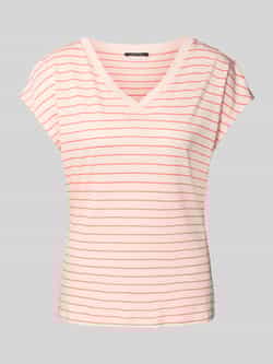 Comma T-shirt met V-hals