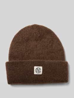 MSCH Copenhagen Beanie met alpaca en labelpatch