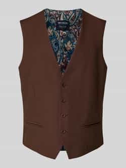 MCNEAL Gilet met V-hals en paspelzakken