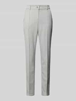 Raphaela By Brax Super slim fit stoffen broek met persplooien model 'LILLYTH NEW'
