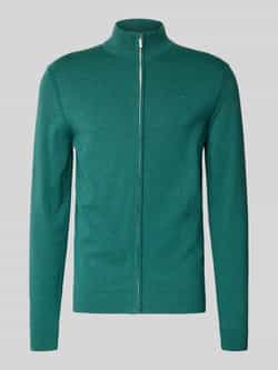 Tom Tailor Regular fit gebreid jack van puur katoen