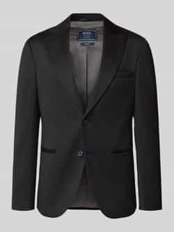 MCNEAL Regular fit colbert van satijn