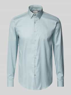 CK Calvin Klein Regular fit zakelijk overhemd met labelstitching model 'Bari'
