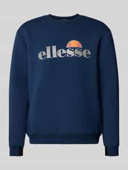 Ellesse Sweatshirt met labelprint model 'CORVARO'
