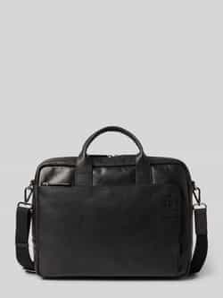 Strellson Laptoptas van leermix met hengsels model 'HYDE PARK'